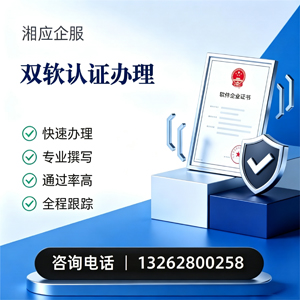 毕节双软认证申报服务
