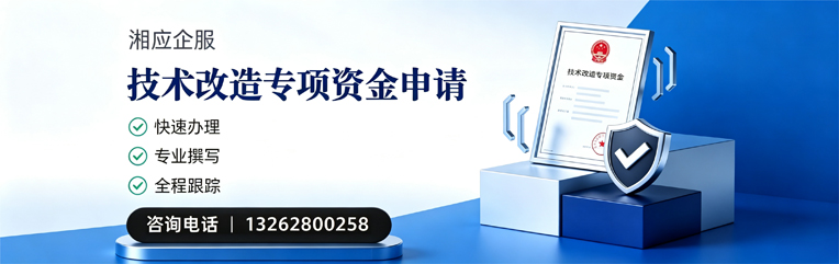 毕节技术改造专项资金申报服务